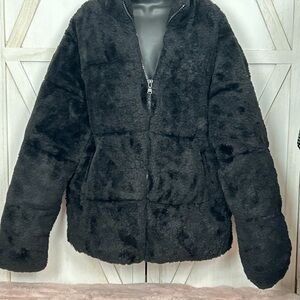 ASOS Black Teddy Jacket